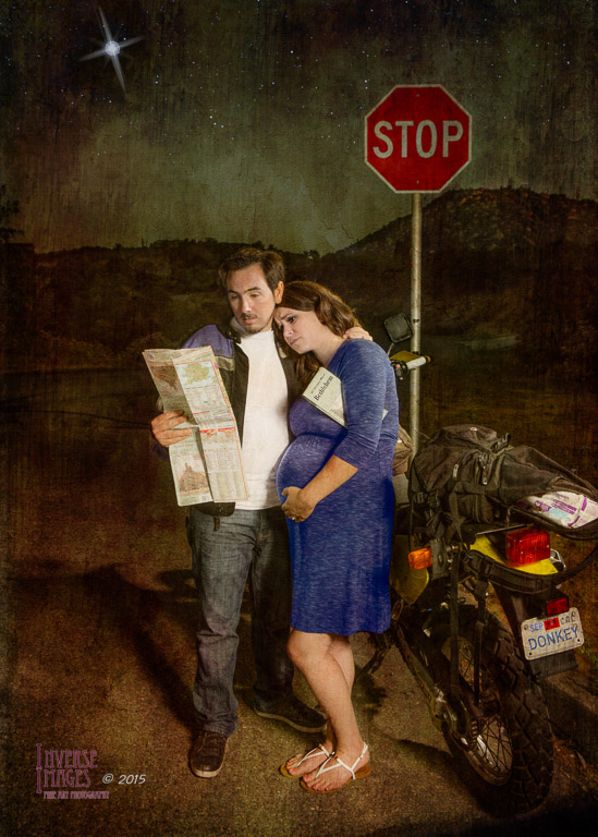 Mary and Joseph Travel to Bethelem